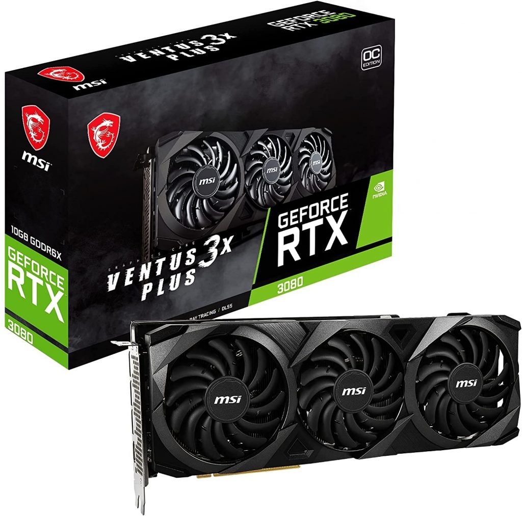 MSI Gaming GeForce RTX 3080 10GB Graphics Card