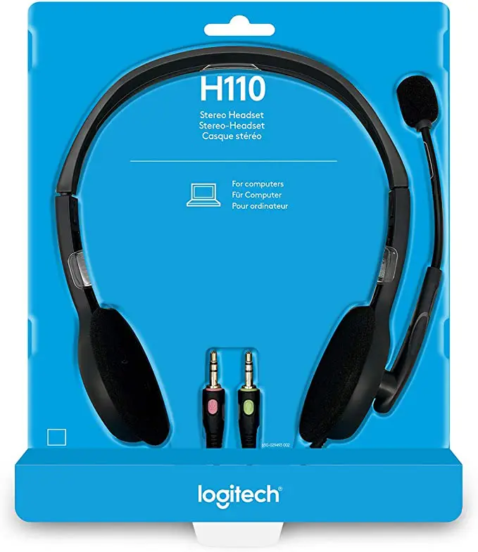 Logitech H110 Wired Stereo Headset