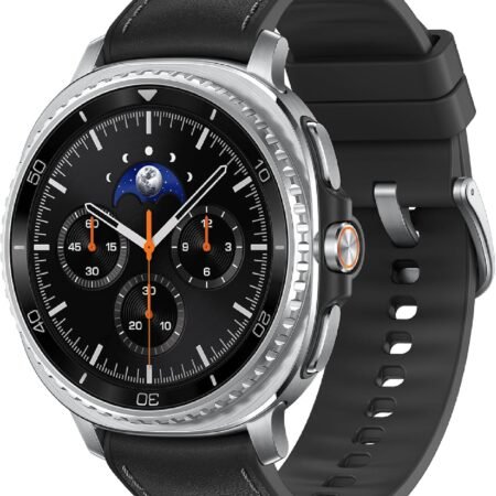 Samsung Galaxy Watch 8 Classic (2025) 46mm Bluetooth Smartwatch, Cushion Design, Rotating Bezel, Quick Button, Sleep Coaching, Running Coach, Energy Score,