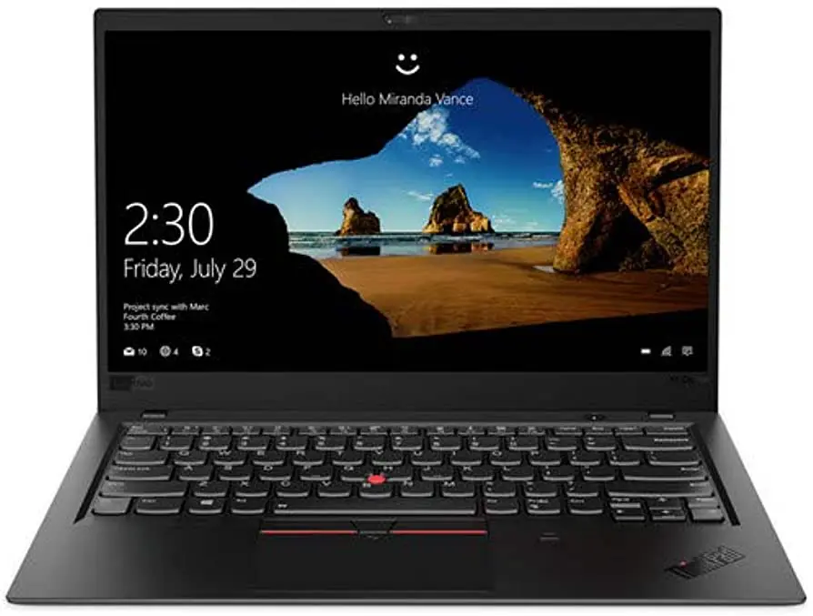 Lenovo ThinkPad X1 Carbon i7-8565U, 16GB RAM, 256GB SSD, 14" FHD Touchscreen Display Win 10-Renewed