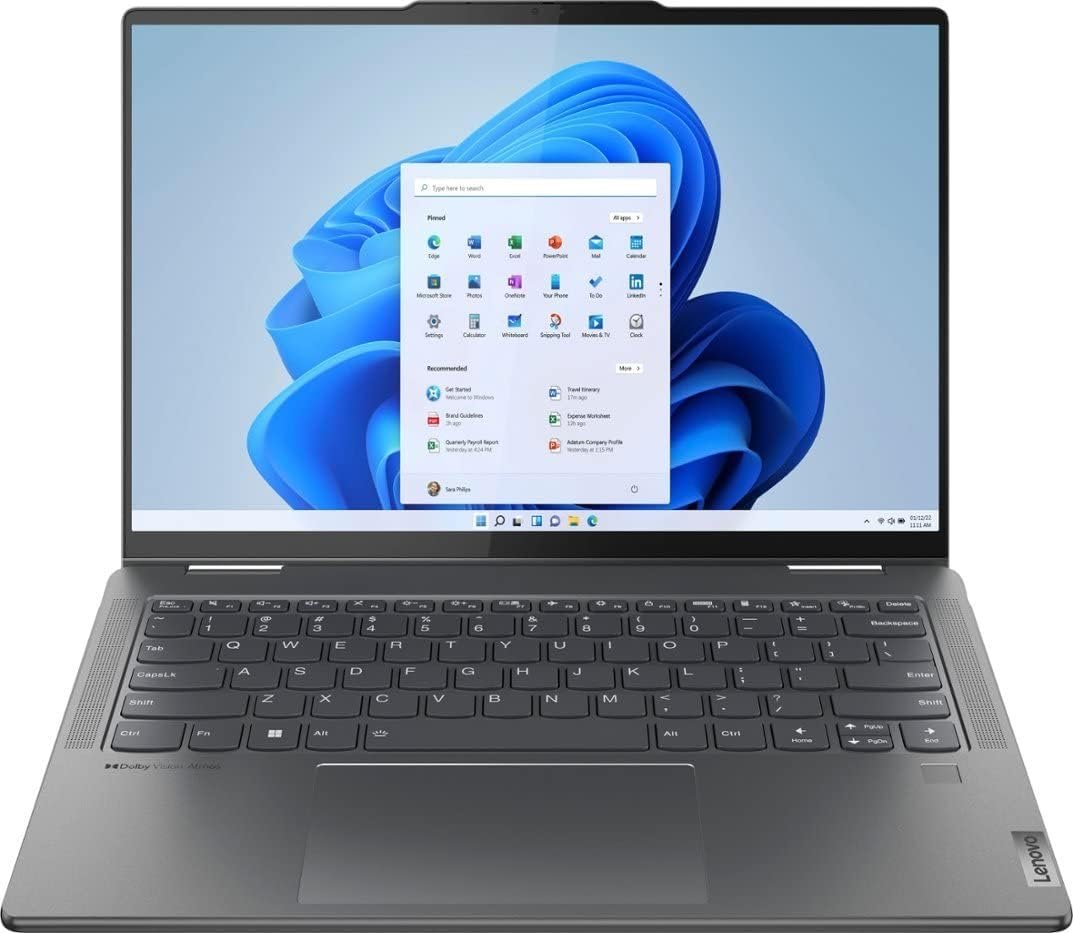 LENOVO YOGA 7 2 IN 1 CORE ULTRA 7 16GB/1TB SSD WIN 11 HOME/16" STORM GREY