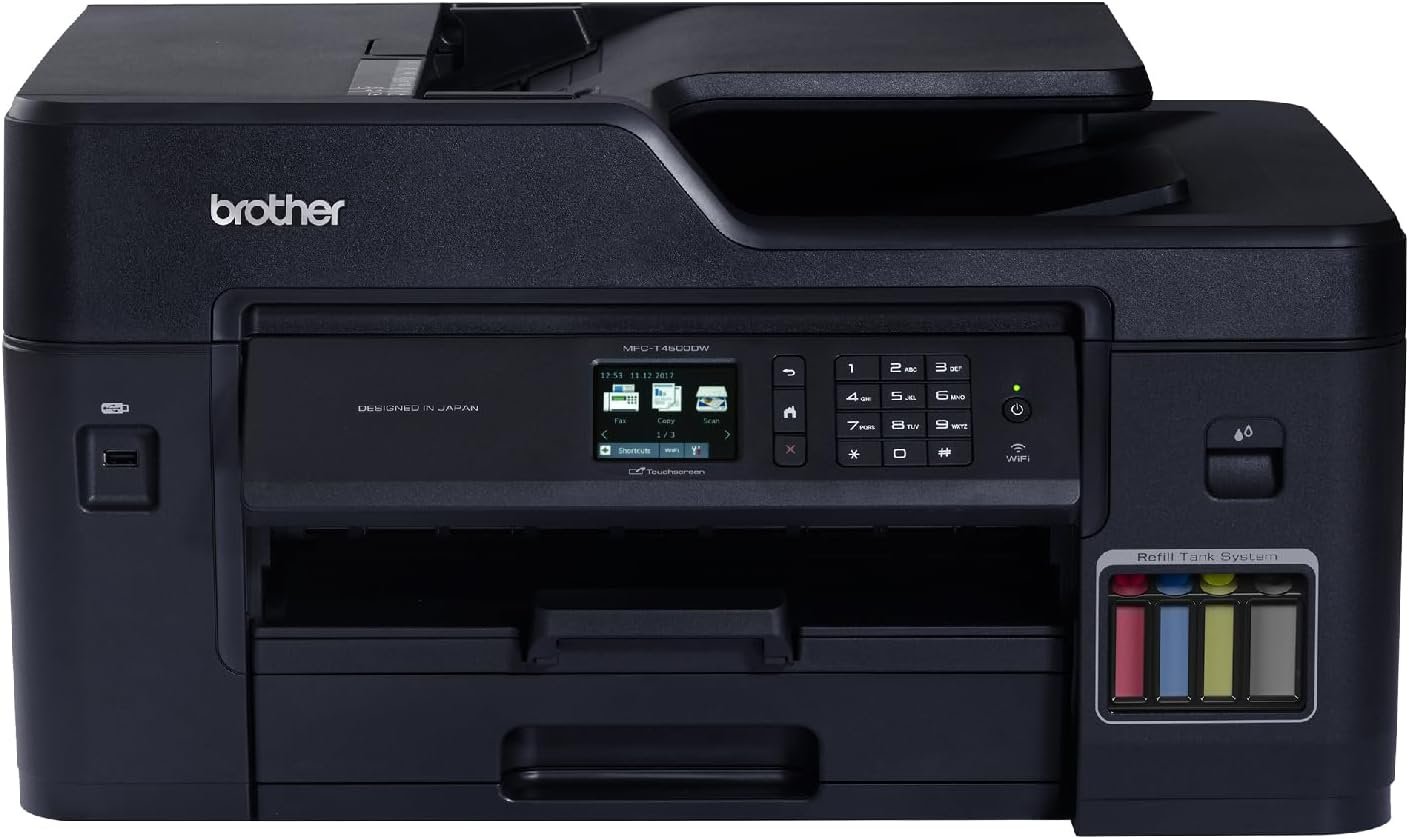 Brother A3 All In One Ink Tank Printer, MFC-T4500DW