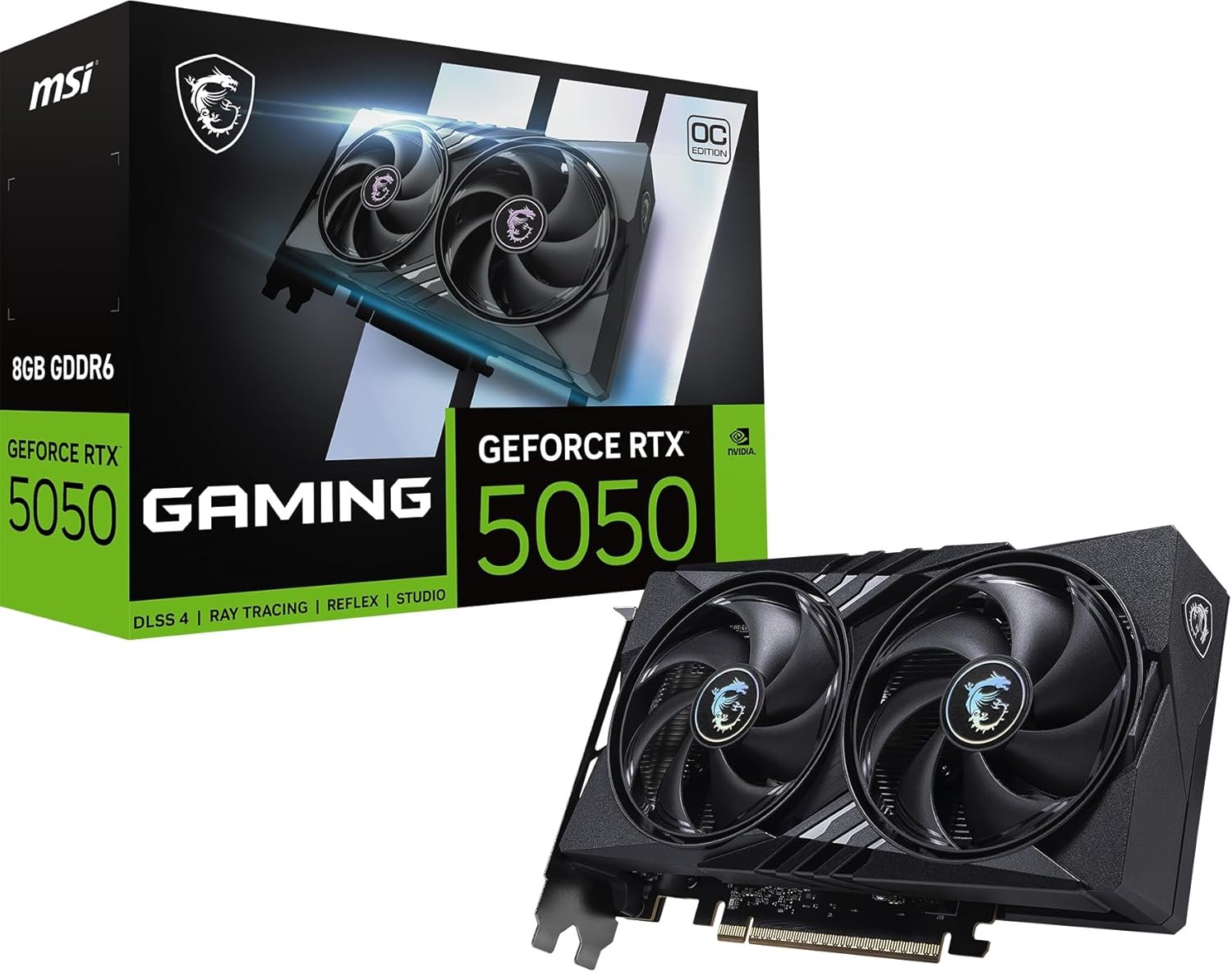 MSI Gaming RTX 5050 8GB Gaming OC Graphics Card