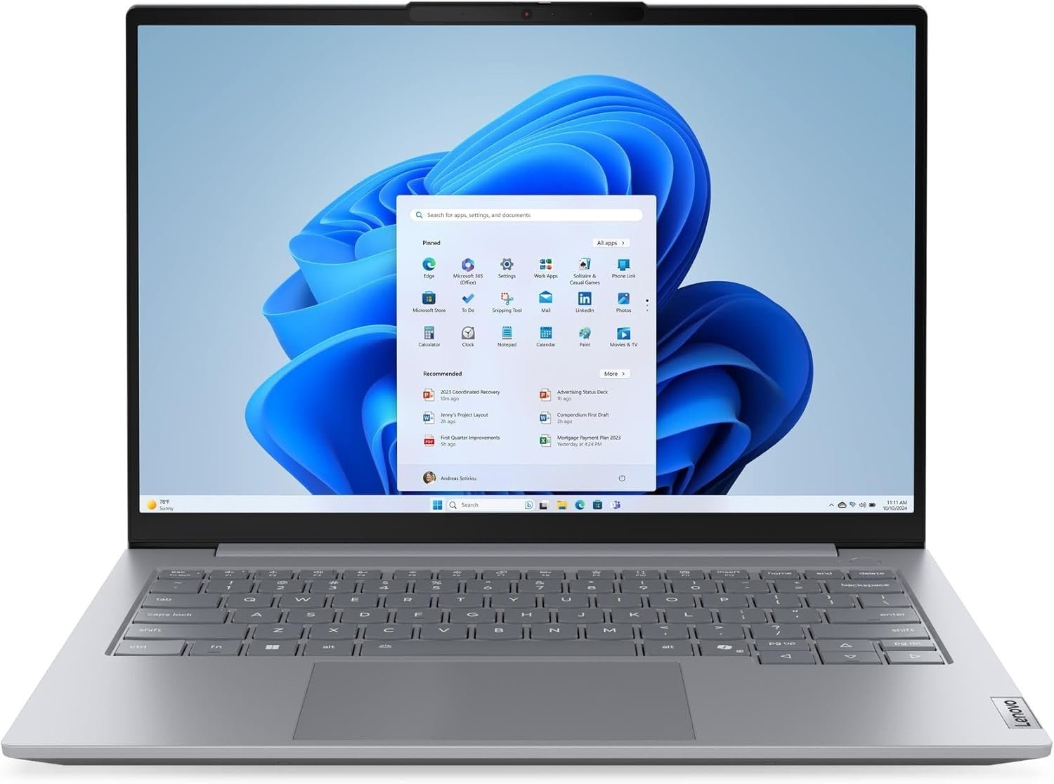 Lenovo ThinkBook 14 G8 IAL, Intel Core Ultra 5 225U, 8GB DDR5 5600, 512GB SSD - 21SJ0000UE