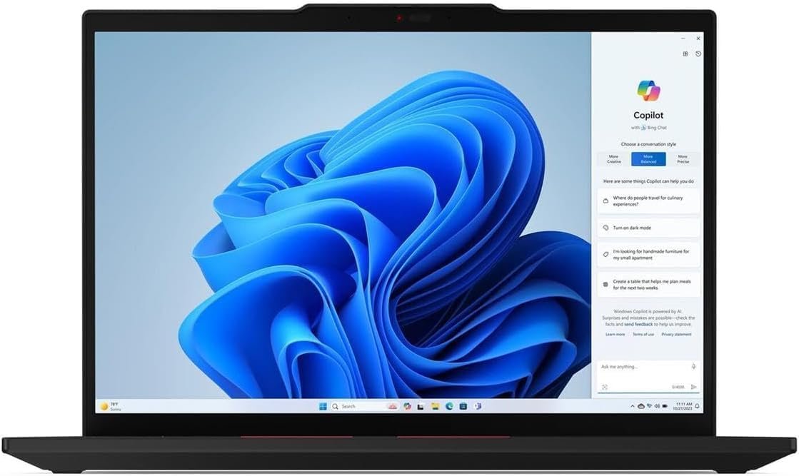 Lenovo ThinkPad T14 Gen 5 Intel Core Ultra 7 155U 16GB DDR5 (expandable up to 64GB) 512GB PCIe NVMe M.2 SSD FreeDOS 14" WUXGA (1920x1200)