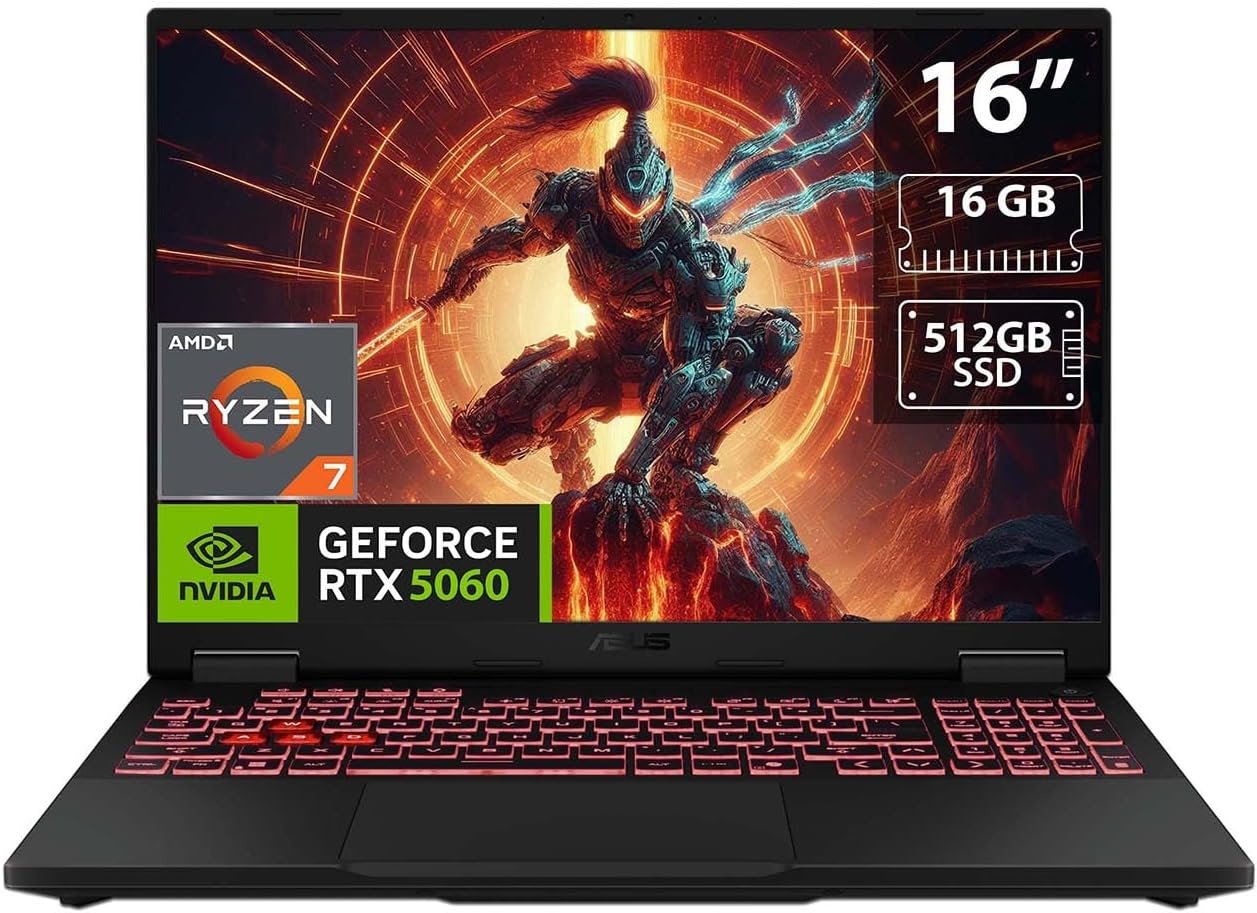 ASUS TUF Gaming A15 (FA506NC),AMD Ryzen™ 7 7445HS up to 4.7 GHz , 16GB DDR5-5600 SO-DIMM, 512GB SSD RTX™ 3050 GPU 4GB WIN 11 -1 Year warranty