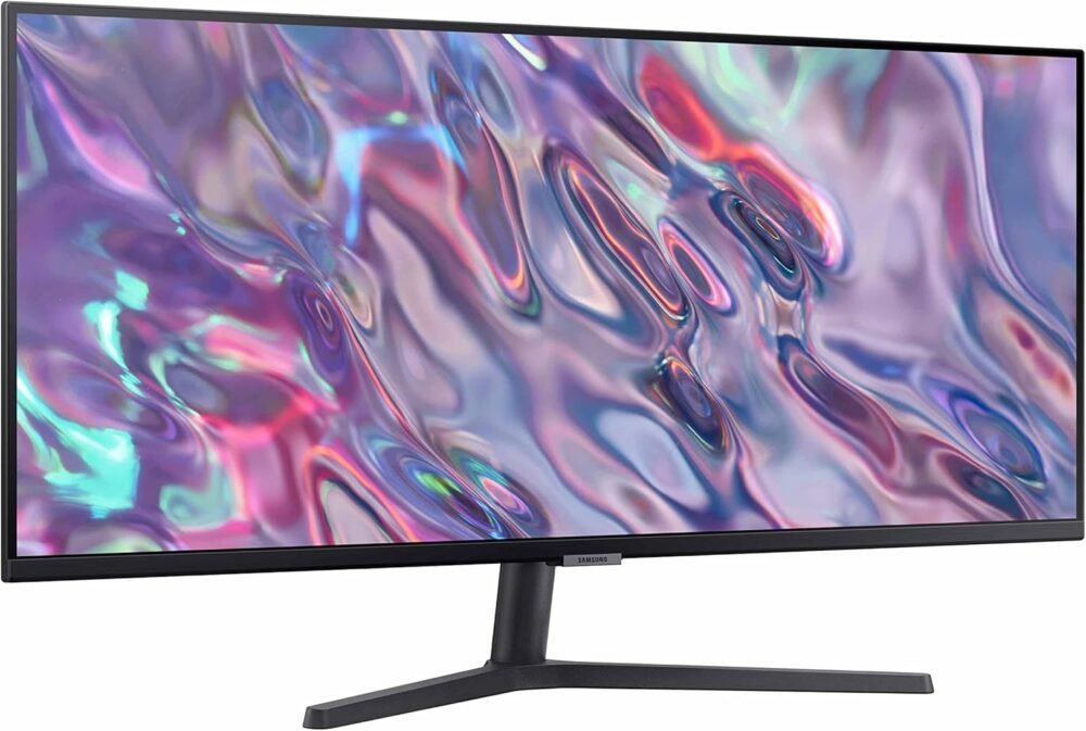 SAMSUNG 34" ViewFinity S50GC Series Ultra-WQHD Monitor, 100Hz, 5ms, HDR10, AMD FreeSync, Eye Care, Borderless Design, LS34C500GAMXUE