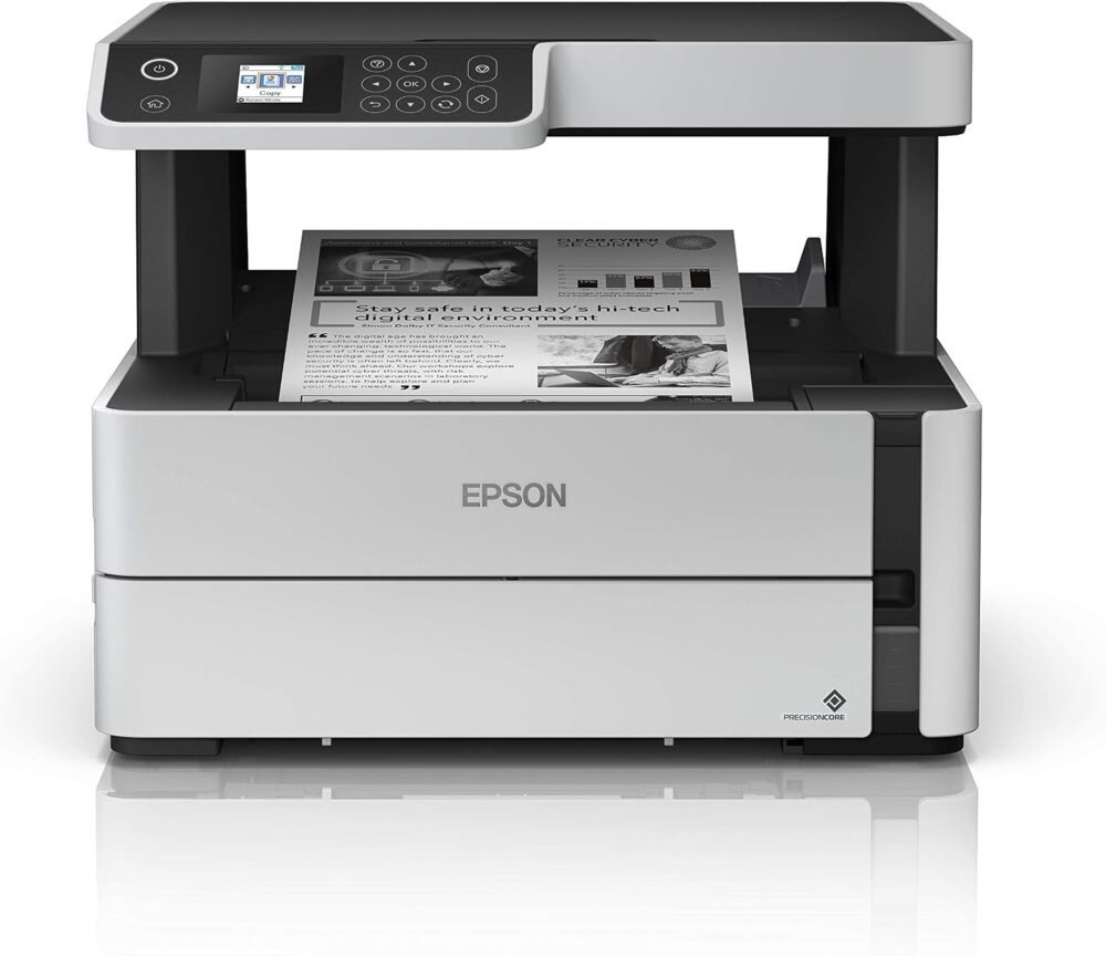 Epson EcoTank ET-M2170 Wireless Monochrome All-in-One Supertank Printer