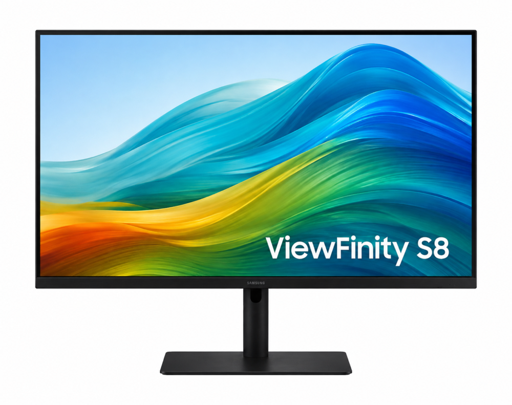 Samsung 37" ViewFinity S8 S8UD 4K UHD 60Hz USB-C Monitor – LS37D800UAMXUE