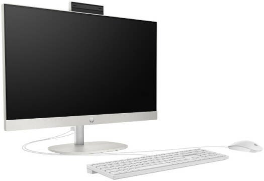 HP All-in-One HP 24-CR0125NH PC,Intel® Core™ i7 -1355U, 8GB, 512GB ssd  TOUCH SCREEN, SHELL WHITE,1 Year Warranty
