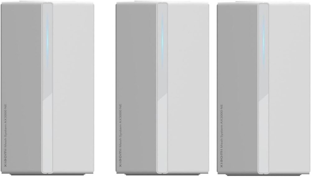 Xiaomi Mesh System AX3000 NE EU 3-Pack – Dual-Band Wi-Fi 6 Mesh Router System
