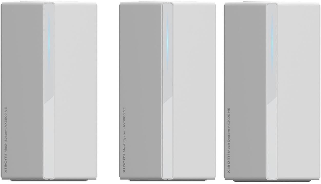Xiaomi Mesh System AX3000 NE EU 3-Pack – Dual-Band Wi-Fi 6 Mesh Router System