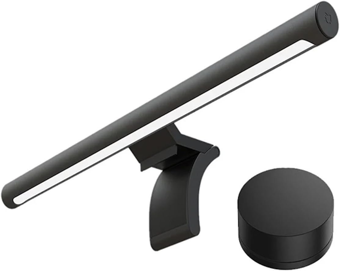 Xiaomi Mi Computer Monitor Light Bar - Easy Installation, Extra Computer Lighting w/o Taking Desktop Space, w/Wireless Remote Control Adjusting Lights Easily
