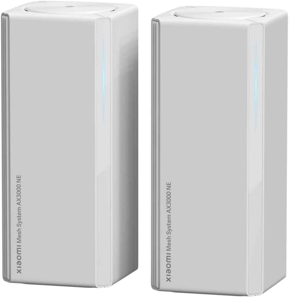 Xiaomi Mesh System AX3000 NE EU – Wi-Fi 6 Dual-Band Mesh Router (2-Pack)
