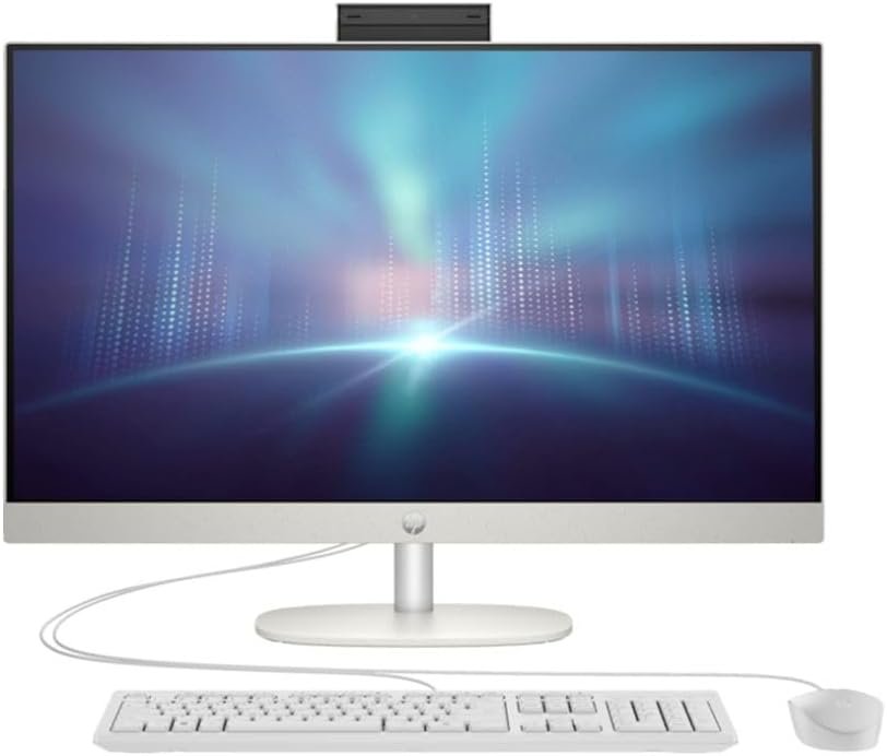 HP 27-cr0154nh All-in-One PC Core i7 13th Gen, 8GB RAM, 512GB SSD, 27″ FHD Touchscreen