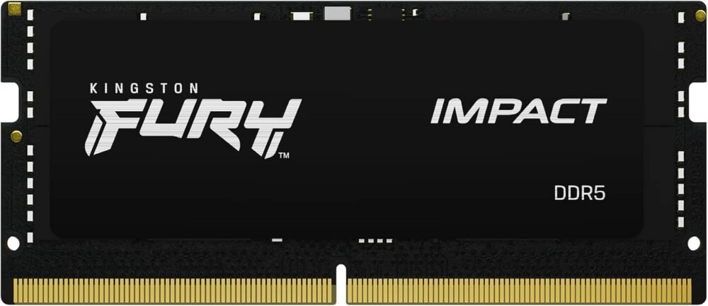 Kingston FURY Impact 32GB 5600MT/s DDR5 CL40 Laptop Memory Single Module | Lower Power Comsumption | Intel XMP 3.0 | Plug N Play | KF556S40IB-32