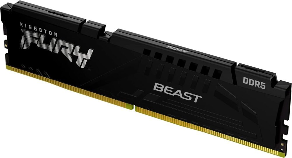Kingston FURY Beast 32GB 5600MT/s DDR5 CL36 Desktop Memory | AMD EXPO | Single Module | KF556C36BBE2-32
