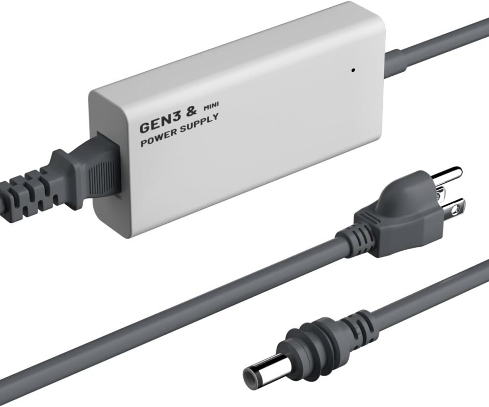 Starlink Power Supply Adapter for Gen 3 &Mini,ETL Listed/ 48V 3A /144W AC to DC Adapter Replacement Power Supply for Starlink V3&Mini