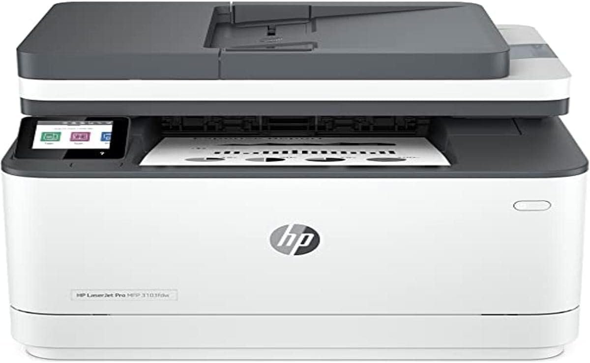 HP LaserJet Pro MFP 3103fdn Multifunction Monochrome Laser Printer – Print, Copy, Scan & Fax