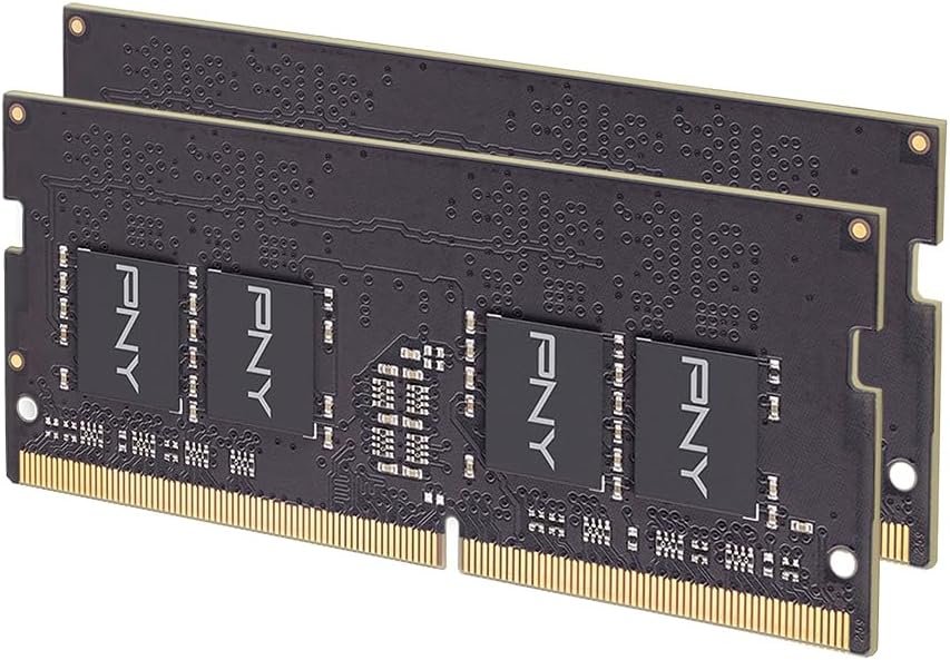 PNY DDR4 16GB (2x8GB) 3200MHz CL22 Performance Notebook Memory Kit | PC4-25600, CL22, 1.2V, Notebook/Laptop RAM, Compatible: 2933/2666/2400/2133MHz