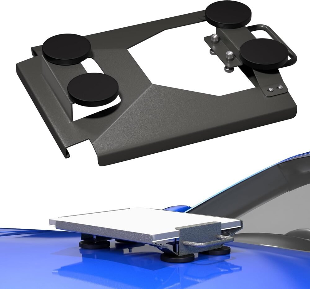 Starlink Mini Magnetic Mount for convenient installation of your Starlink Mini on compatible metal surfaces. Ideal for vehicle setups and portable satellite internet.