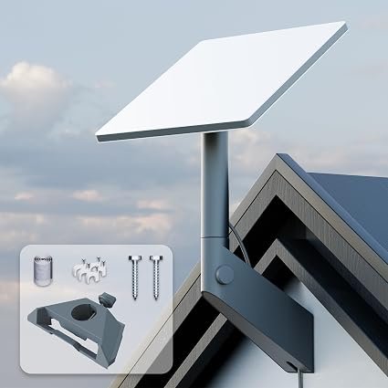 Starlink Mini Wall Mount – Weather-Resistant Exterior Mounting Bracket